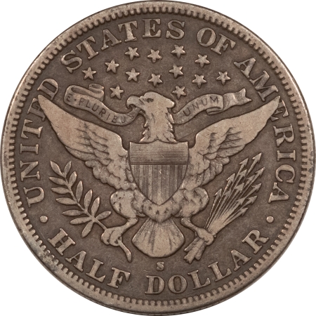 New Store Items 1894-S BARBER HALF DOLLAR – PLEASING CIRCULATED EXAMPLE! VIRTUALLY FULL FINE!