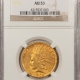 New Store Items 1908 $5 LIBERTY GOLD – NGC MS-64, MARK-FREE GEM, FATTY, PQ & CAC APPROVED!