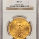 New Store Items 1916-S $20 ST GAUDENS GOLD – NGC MS-63, PREMIUM QUALITY!