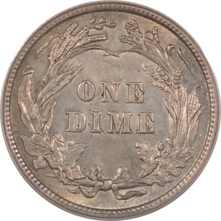Barber Dimes 1912 BARBER DIME – PCGS MS-62, PREMIUM QUALITY, OLD GREEN HOLDER!