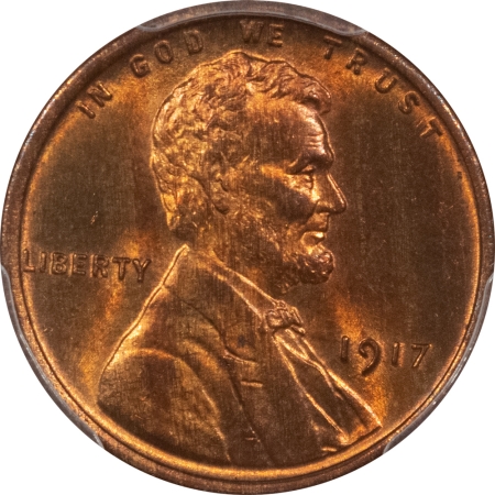 New Store Items 1917 LINCOLN CENT – PCGS MS-65 RB, FRESH & PRETTY!