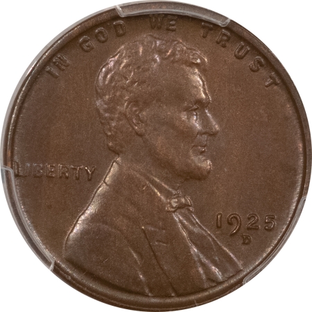 Lincoln Cents (Wheat) 1925-D LINCOLN CENT – PCGS MS-63 BN, SMOOTH!