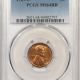 Lincoln Cents (Wheat) 1925-D LINCOLN CENT – PCGS MS-63 BN, SMOOTH!