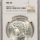 New Certified Coins 1934-D PEACE DOLLAR – NGC MS-64, BLAST WHITE & PREMIUM QUALITY!
