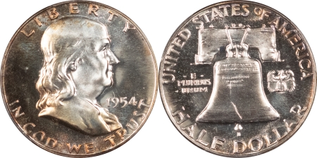 New Certified Coins 1954 5 COIN US SILVER PROOF SET PCGS PR-66 RD/67/66/67/66 MATCHED & VERY PRETTY!