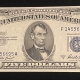 Small Federal Reserve Notes 1950-A $5 FEDERAL RESERVE NOTE, FR-1962-E, RICHMOND, GEM CRISP CU