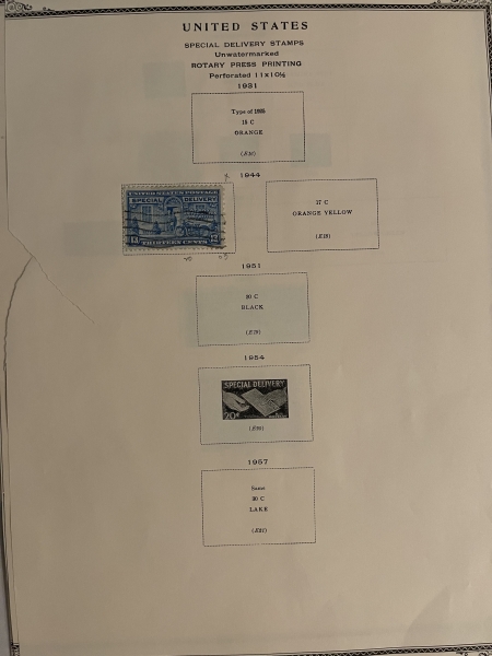 U.S. Stamps U.S. STAMP LOT: 1850s-1920s, USED-HINGED, 1930s, MINT-MOUNTS + EXTRAS-CAT $2200+
