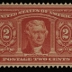 U.S. Stamps SCOTT #323 1c DARK GREEN, MOG-HINGED, VF CENTERING & FRESH! CATALOG $22.50