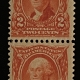 U.S. Stamps SCOTT #305 6c CLARET, MOG-LH, GREAT COLOR, FINE & PO FRESH-CAT $60