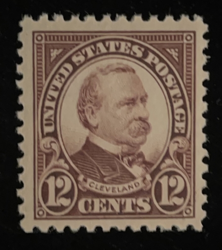 U.S. Stamps SCOTT #564 12c BROWN-VIOLET, MOG-NH, PO FRESH & SUPERB-UNIMPROVABLE!!