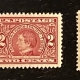 U.S. Stamps SCOTT #370, 2c CARMINE, IMPRINT SINGLE, MOG-NH, JUMBO & VF-PO FRESH; A BEAUTY!