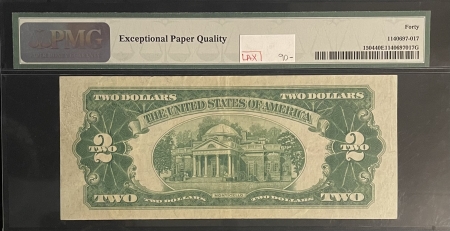 Small U.S. Notes 1928-C $2 LEGAL TENDER (UNITED STATES NOTE), FR-1504, PMG EF-40 EPQ; NICE!