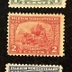 U.S. Stamps SCOTT #615 2c CARMINE HUGUENOT, PLATE BLOCK (6), MOG-NH, VF, FRESH COLOR-CAT $85