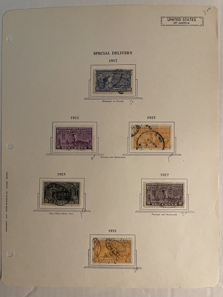U.S. Stamps U.S USED STAMPS (A FEW MINT) HINGED ON PAGES, 1861-1934, SOME FAULTY-CAT $2800+