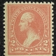 U.S. Stamps SCOTT #233, 4c ULTRAMARINE, MOG-NH, F/VF & PO FRESH! GREAT COLOR, CAT $150