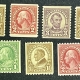 U.S. Stamps SCOTT #588/590, 7c BLACK, 9c ORANGE, PERF 11 x 10.5, MOG, BRIGHT & FRESH-CAT $25
