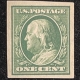 U.S. Stamps SCOTT #342 $1 VIOLET-BROWN, USED, FINE & SOUND-CATALOG $90