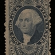 U.S. Stamps SCOTT #R-145 $2 3RD ISSUE REVENUE, USED CREASES & TRIMMED PERF LOWER RT, CAT $65