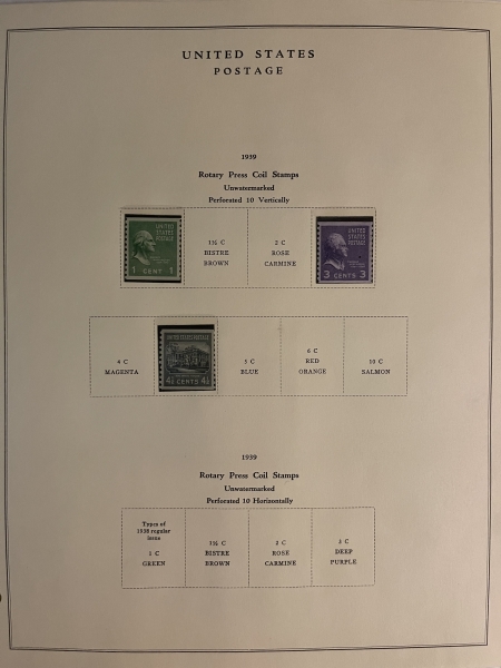 U.S. Stamps (1920-40) MINT U.S. SINGLES IN MOUNTS ON CLEAN ALBUM PAGES, CATALOG VALUE $375+