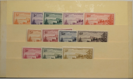 U.S. Stamps MIXED LOT OF SCOTT #287, 288, 289 & 299. NORFOLK ISLANDS 1-12 MOG, CV $200+