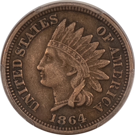 New Store Items 1864 INDIAN CENT, COPPER NICKEL – PCGS XF-40