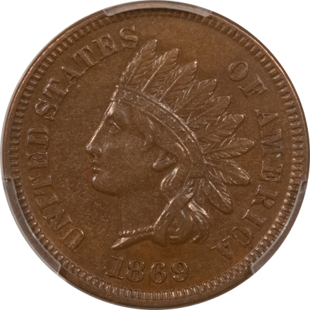 New Store Items 1869 INDIAN CENT – PCGS XF-45, SMOOTH CHOICE & PREMIUM QUALITY!