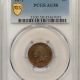 New Store Items 1872 INDIAN CENT – PCGS AU-58, CHOCOLATE BROWN & PREMIUM QUALITY!