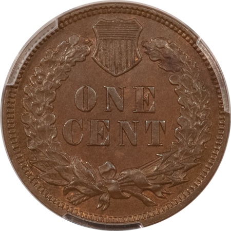 Indian 1871 INDIAN CENT – PCGS AU-58, LOOKS CH UNC, PREMIUM QUALITY!