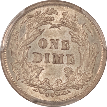 New Store Items 1877-CC LIBERTY SEATED DIME PCGS MS-63, ORIGINAL & PQ, CAC APPROVED