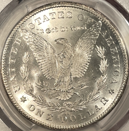 Morgan Dollars 1878-CC MORGAN DOLLAR – PCGS MS-62, BLAST WHITE! LITTLETON SELECT!