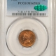 Indian 1878 INDIAN CENT – PCGS MS-61 BN, PREMIUM QUALITY! LOOKS CHOICE!