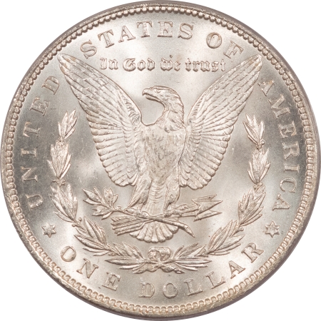 Morgan Dollars 1899 MORGAN DOLLAR – PCGS MS-64, BLAST WHITE!