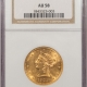 $20 1864-S $20 LIBERTY GOLD – PCGS AU-53, ORIGINAL & NICE!