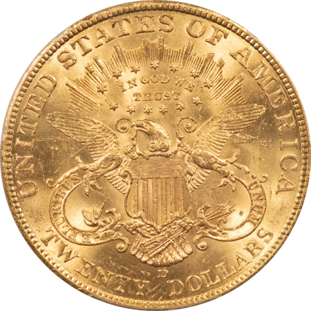New Store Items 1906-D $20 LIBERTY GOLD – PCGS MS-62