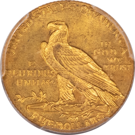 New Store Items 1908 $5 INDIAN GOLD – PCGS MS-63, FRESH, PQ & CAC APPROVED!