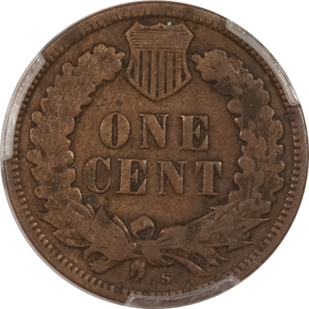 Indian 1908-S INDIAN CENT – PCGS F-12