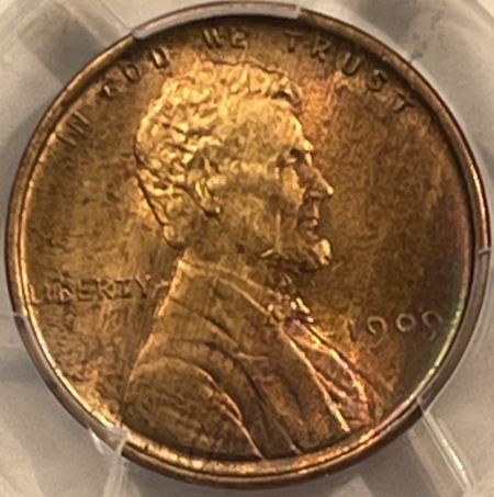 Lincoln Cents (Wheat) 1909 LINCOLN CENT – PCGS MS-65 RB, REALLY PRETTY & PREMIUM QUALITY!