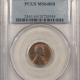 Lincoln Cents (Wheat) 1909-S/S LINCOLN CENT S/HORIZONTAL/S – PCGS MS-63 BN, SMOOTH & CHOICE!