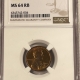 New Store Items 1917 LINCOLN CENT – NGC MS-62 RB