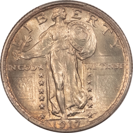 New Store Items 1917 TYPE 2 STANDING LIBERTY QUARTER – PCGS MS-65 FH CAC, SUPER FRESH & PQ+!