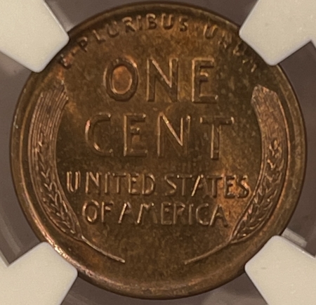 Lincoln Cents (Wheat) 1921 LINCOLN CENT – NGC MS-64 RB