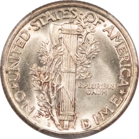 Mercury Dimes 1924-D MERCURY DIME – PCGS MS-62 FB, LOOKS MS-63+ PREMIUM QUALITY!