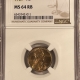 Lincoln Cents (Wheat) 1926 LINCOLN CENT – NGC MS-65 RD