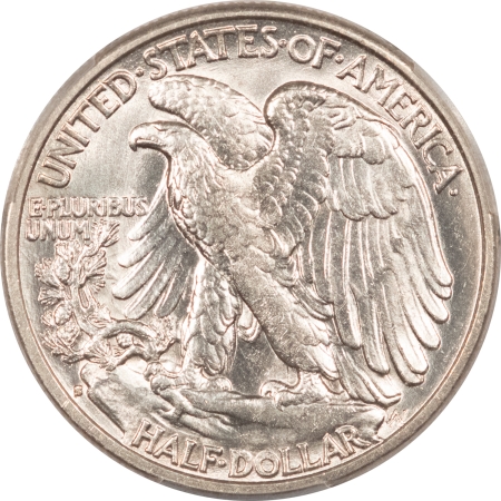 New Certified Coins 1927-S WALKING LIBERTY HALF DOLLAR – PCGS GENUINE, CLEANED, UNC DETAIL, WHITE BU