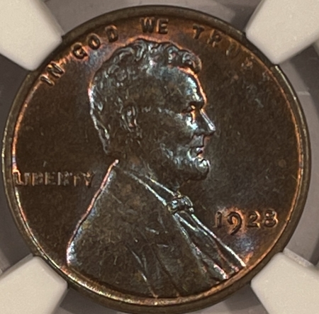 Lincoln Cents (Wheat) 1928 LINCOLN CENT – NGC MS-64 BN