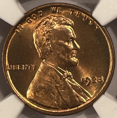 Lincoln Cents (Wheat) 1928 LINCOLN CENT – NGC MS-65 RD GEM!