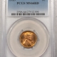 Lincoln Cents (Wheat) 1921 LINCOLN CENT – PCGS MS-65 RD, BLAZING RED LUSTER!