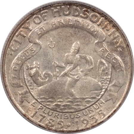 New Certified Coins 1935 HUDSON COMMEMORATIVE HALF DOLLAR – PCGS MS-64, ORIGINAL & PREMIUM QUALITY!