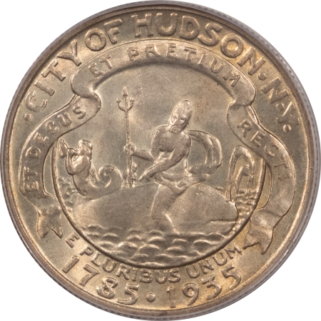 New Certified Coins 1935 HUDSON COMMEMORATIVE HALF DOLLAR – PCGS MS-64 ORIGINAL & PREMIUM QUALITY!