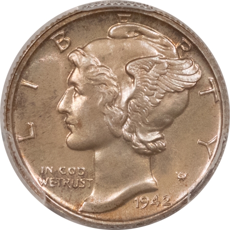 Mercury Dimes 1942 PROOF MERCURY DIME – PCGS PR-67, VIRTUALLY PERFECT!